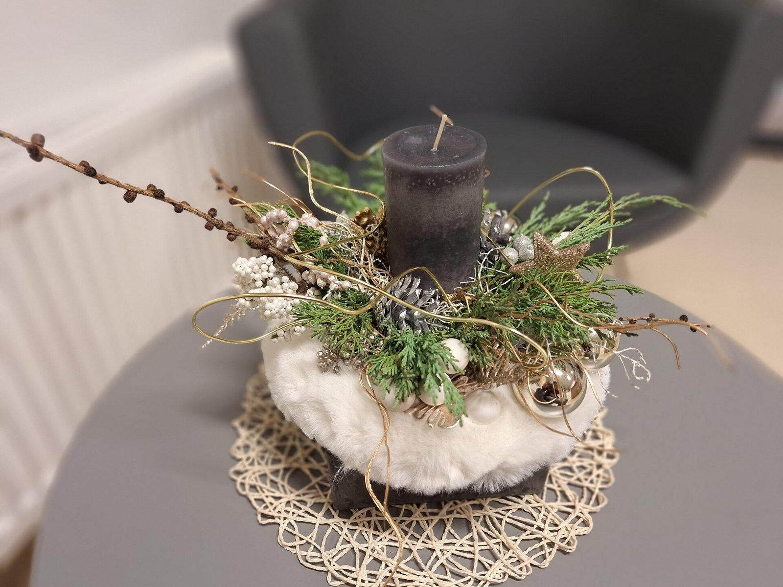 Adventliche Bürogestaltung